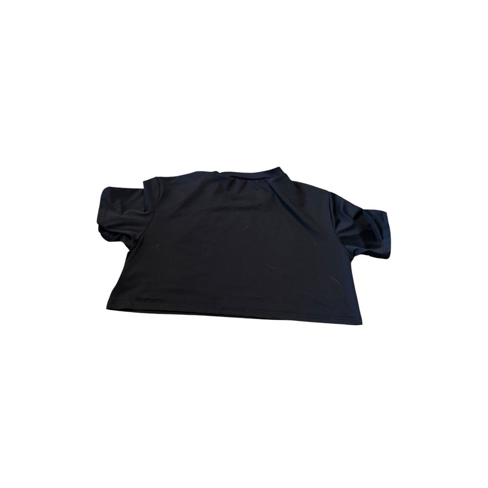 SHEIN Navy Blue Athletic Crop Top Size 4 - Picture 2 of 4